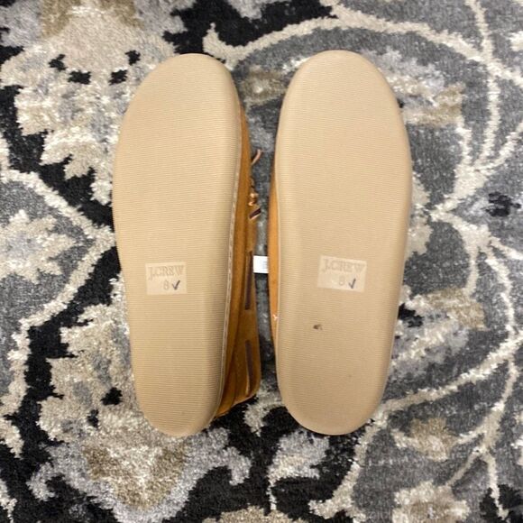 J. Crew Classic suede moccasin slippers* - Picture 2 of 3